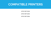 Înlocuitor compatibil LD pentru cartușul de toner laser galben pentru utilizare în imprimantele aficio mp C2030, c2050 și c