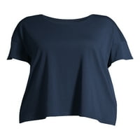 Terra & Sky femei Plus Dimensiune relaxat Fit T - shirt, Pack